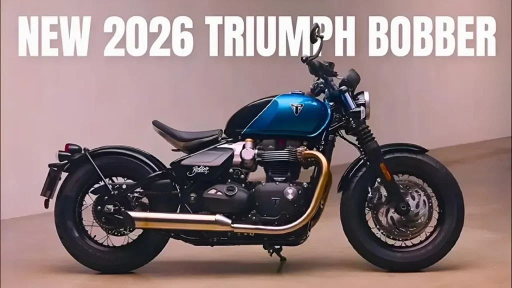 2026 Triumph Bonneville Bobber